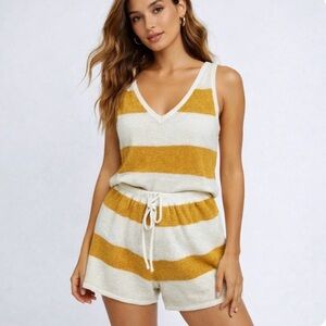 Shorts Tank Knit Sweater